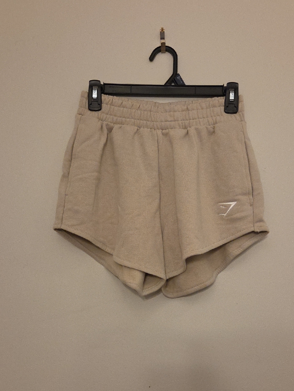 Gymshark Women’s Beige/Tan Terry Athletic Shorts